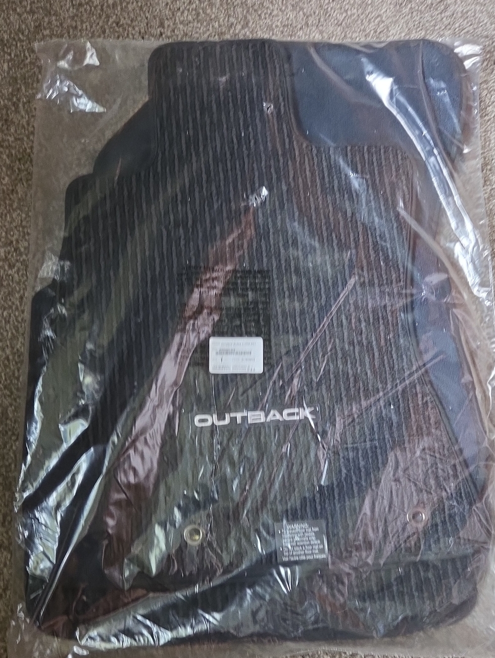 2019 Subaru Outback Carpet Floor Mats New